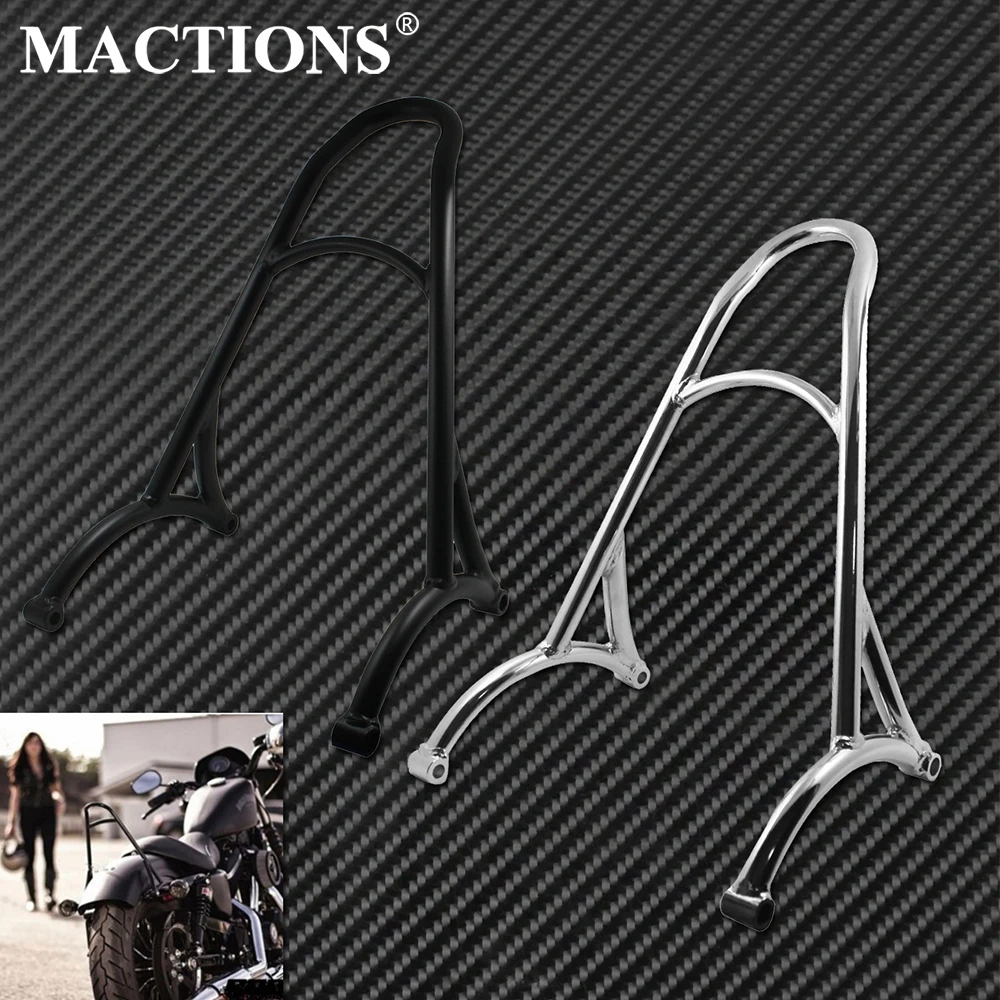 Кафе гонщик мотоциклетная с коротким рукавом спинкой для Harley Sportster XL железный