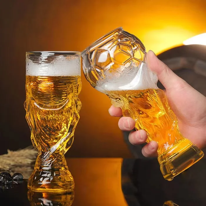 

450ml Stemless Wine Beer Cup Bar Cup Hercules World Cup Juice Beer Champagne Cup