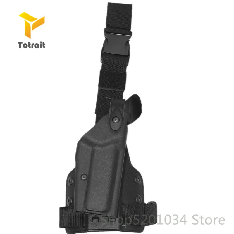 Тактическая кобура для ножного пистолета Safariland Combat glock 17 1911 Beretta M9 P226 USP Регулируемая страйкбольная кобура для правой руки