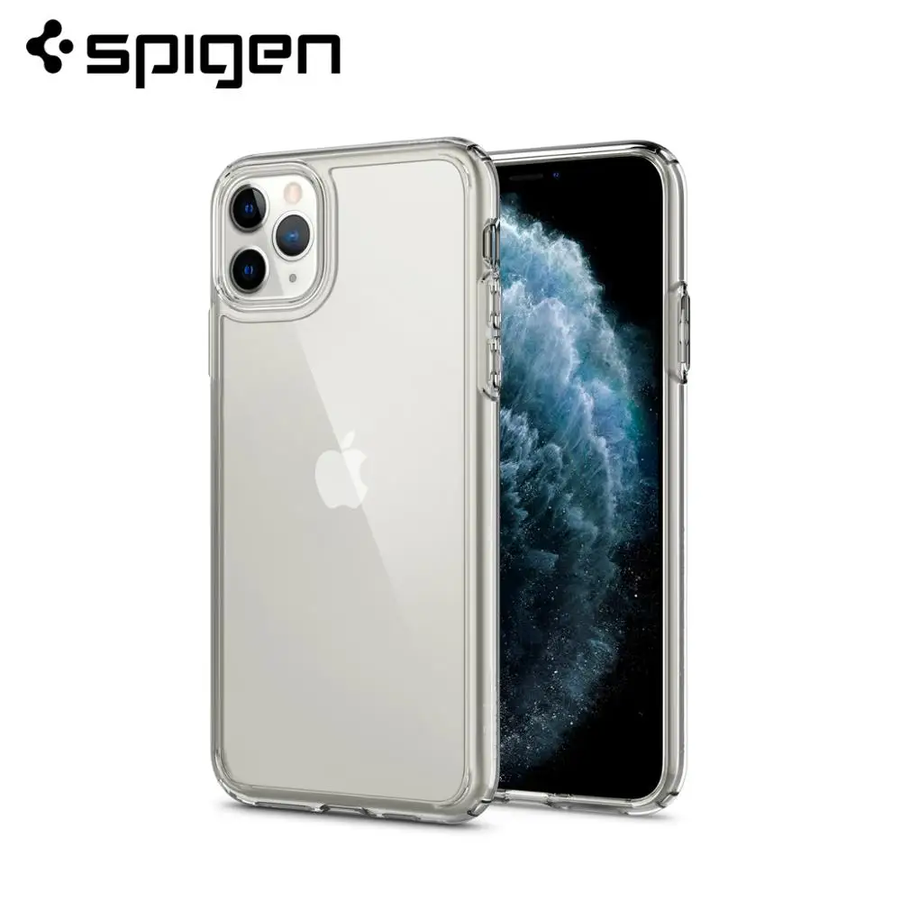 Spigen ультрагибридная серия мягкий бампер + гибридная жесткая прозрачная задняя