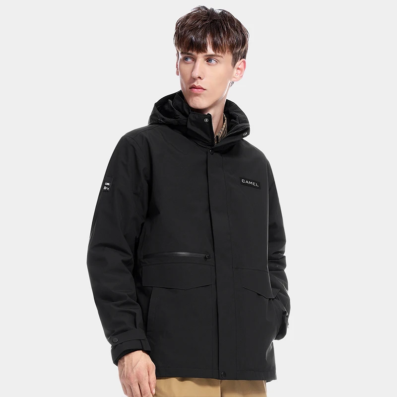 CAMEL водонепроницаемая ветрозащитная куртка для мужчин 2020 зимняя мужская