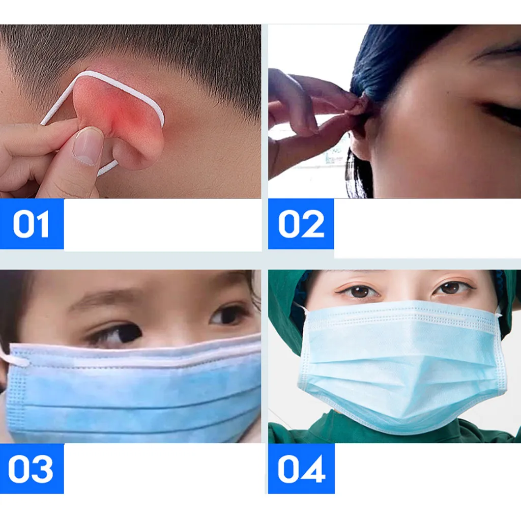 

5pcs Adjustable Anti-slip Mask Ear Grips High Quality Extension Hook Face Masks Buckle Holder Mask Accessories