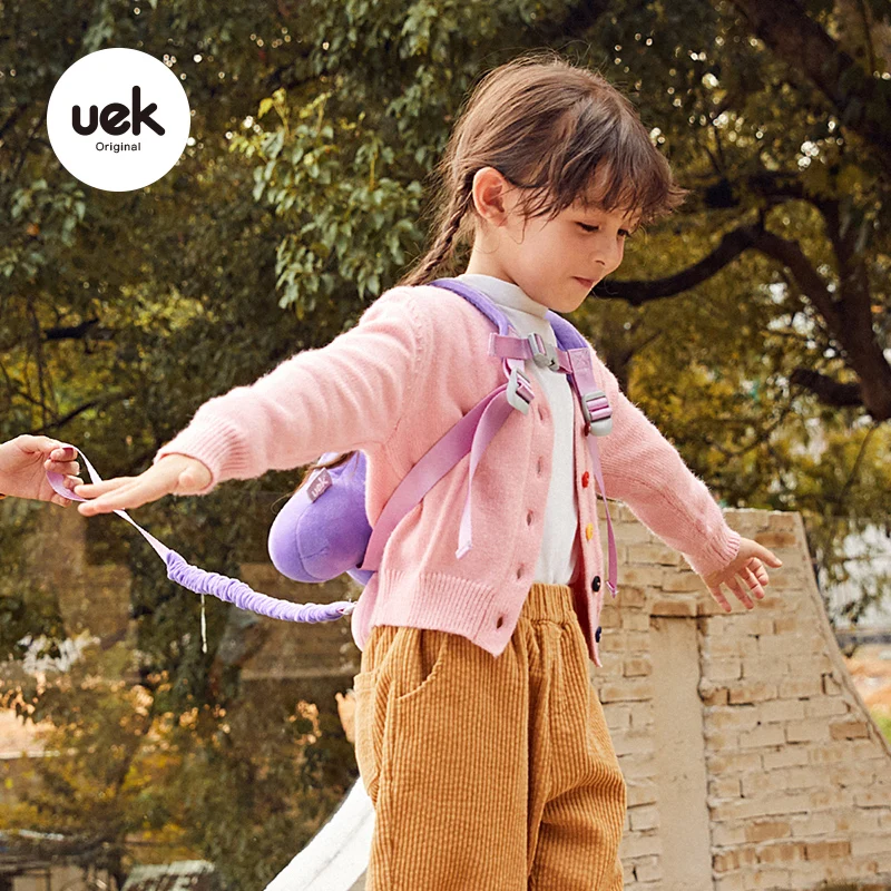 

Uek Anti Lost Kids Backpack Safety Leash Anti-Lost Toddler Bag For Boy Girl Harness Rope For Child Walking Assistant Strap Belt