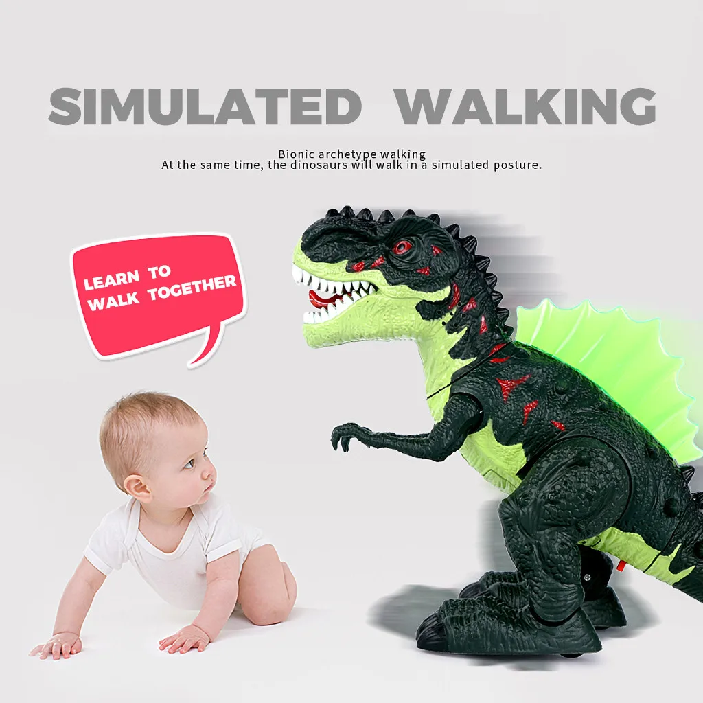Пульт дистанционного управления ходячий динозавр игрушка моделирование милый