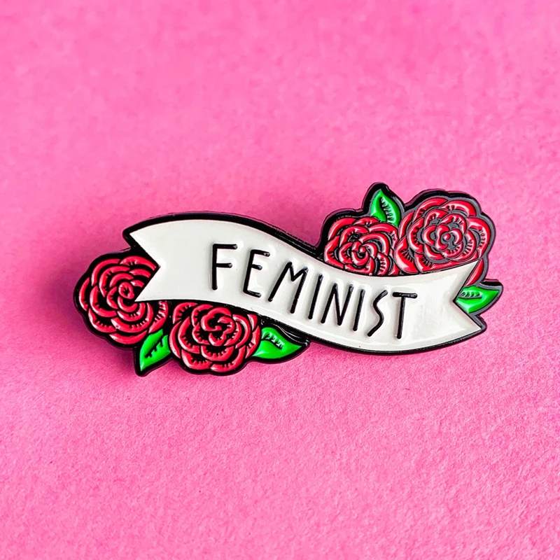 Женская эмалированная брошь в виде цветка розы | Украшения и аксессуары