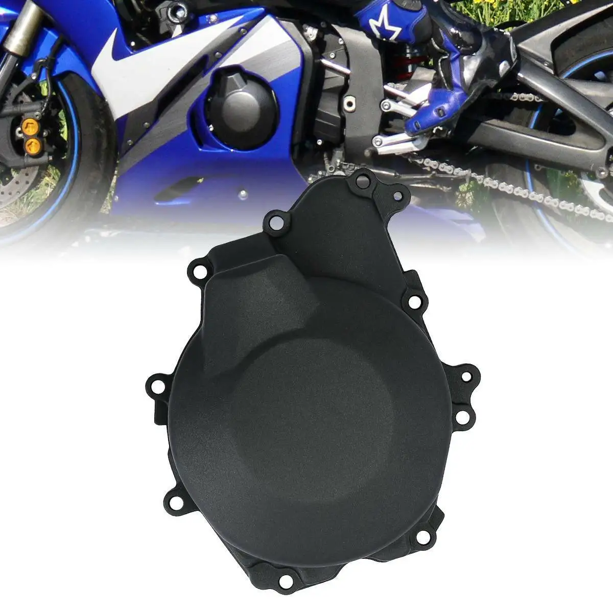 Motorcycle Engine Stator Cover Crankcase For Yamaha YZF R6 03 04 05 R6S 06 07 08 09 10 New |