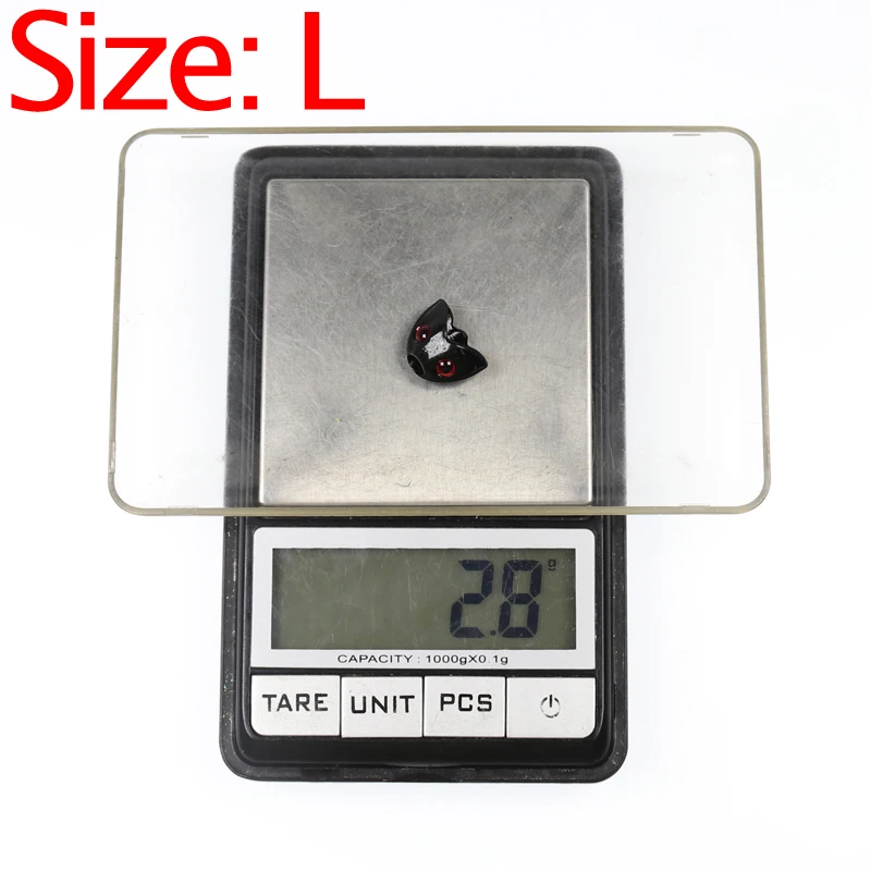 

Wifreo 5PCS Fly Tying Fish Head Fish Mask Streamer Tying Size S L Sculpin Helmet Streamer