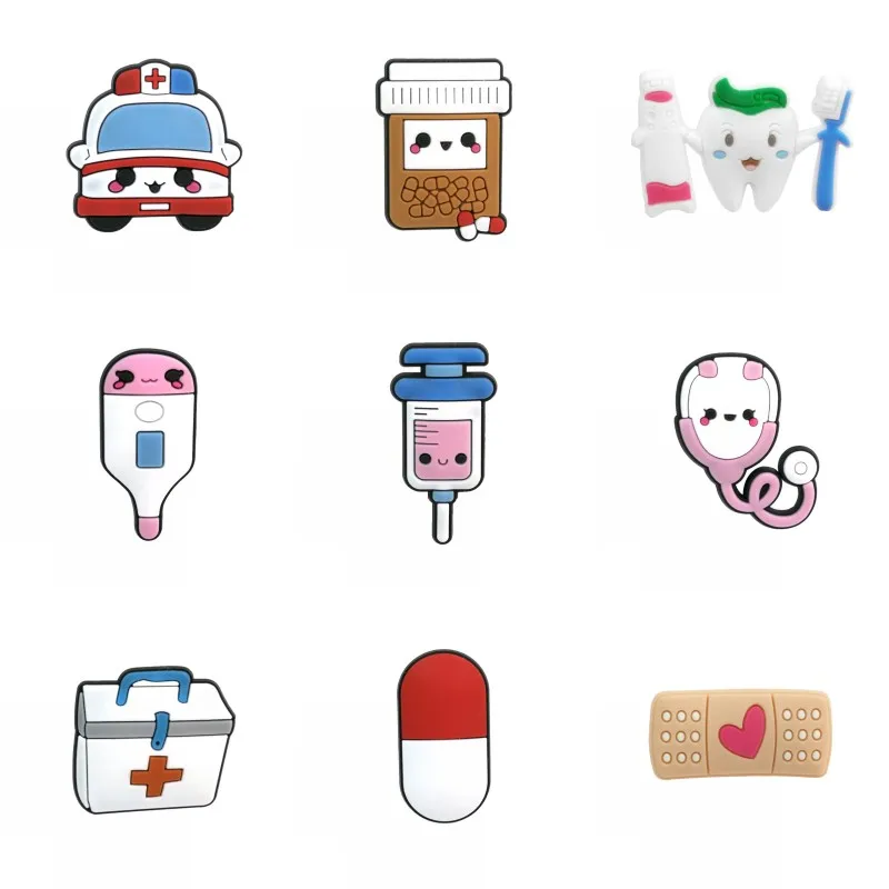 1 шт. медицинский стетоскоп таблетки шприц магнит на холодильник Декор магниты