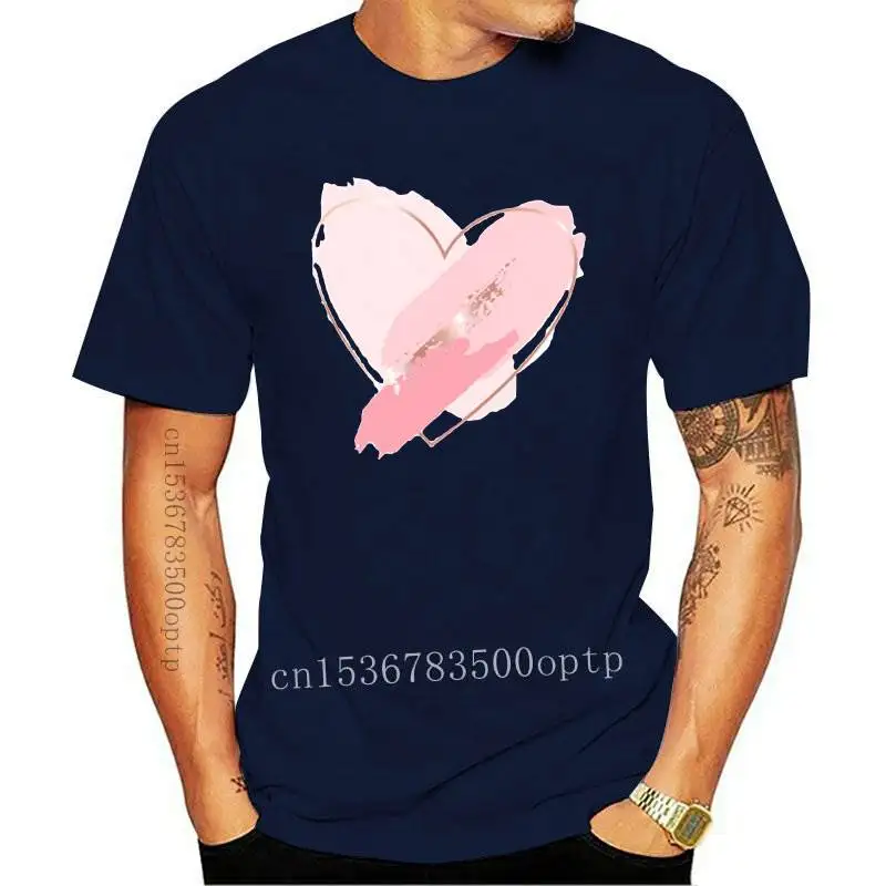 

Женская футболка в стиле 90-х с принтом сердца