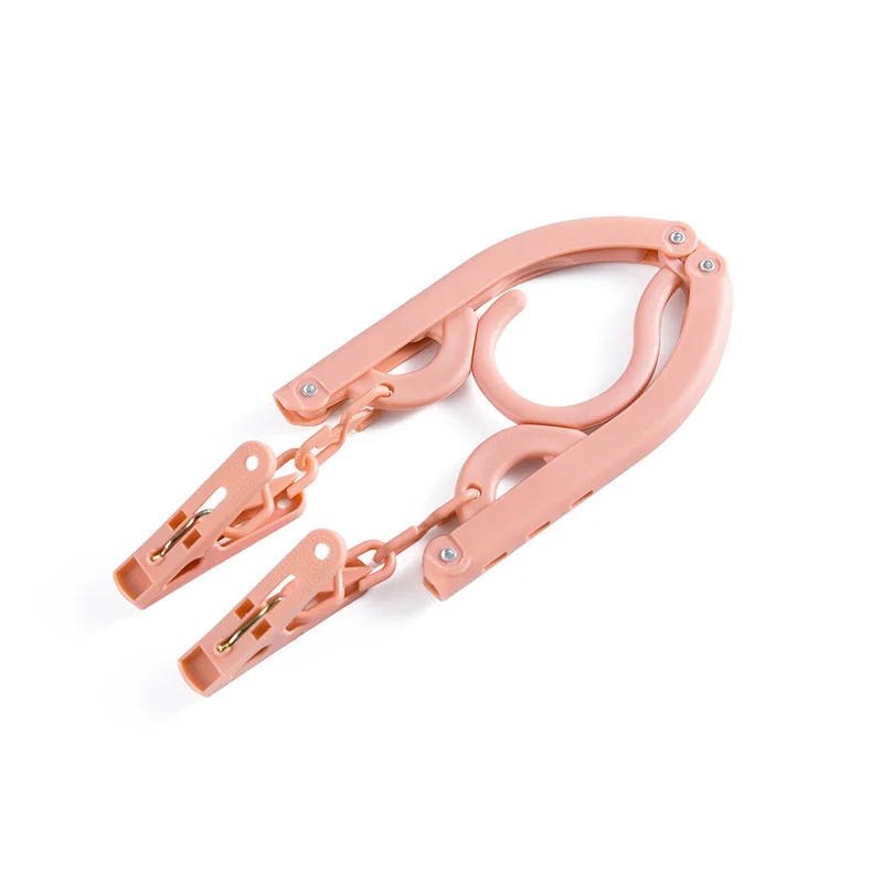 2 шт. Портативный складной зажим для одежды с клипом из пластика для пляжного полотенца для крепления к шезлонгу.