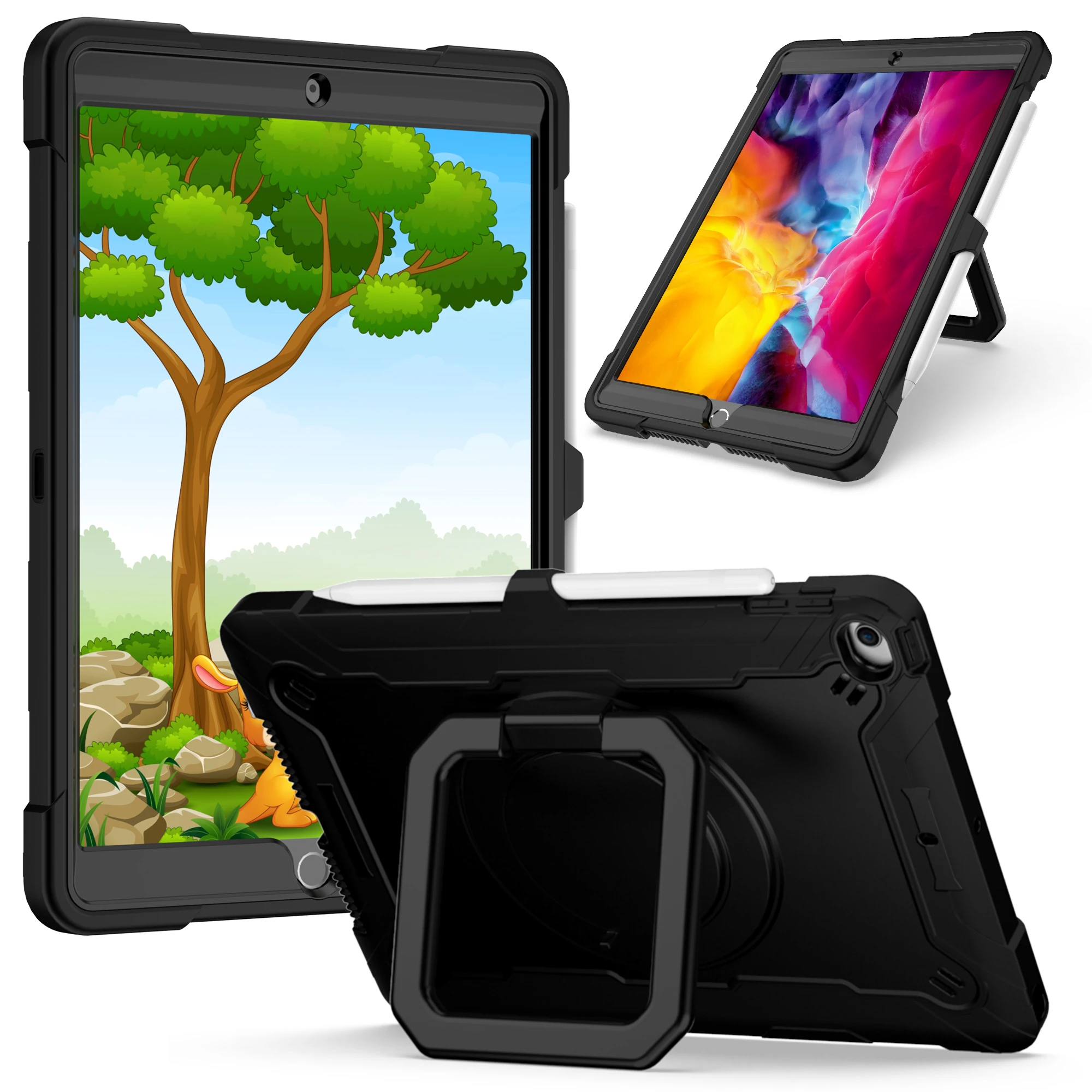 

Подходит для ipad 8-го поколения, противоударный защитный чехол для ipad 7-го поколения, защитный чехол 10,2 дюйма