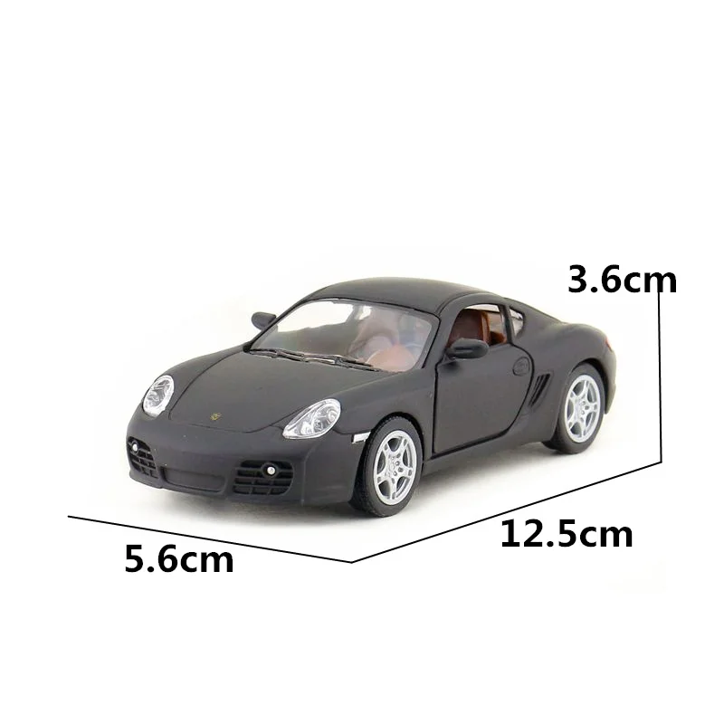 Игрушка KiNSMART/модель под давлением/Масштаб 1:34/открывающийся автомобиль Cayman S