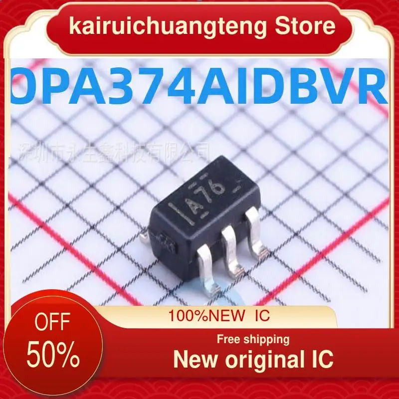 

10-200 шт. OPA374 OPA374AIDBVR A76 SOT23-5 OPA374AIDBV новый оригинальный IC