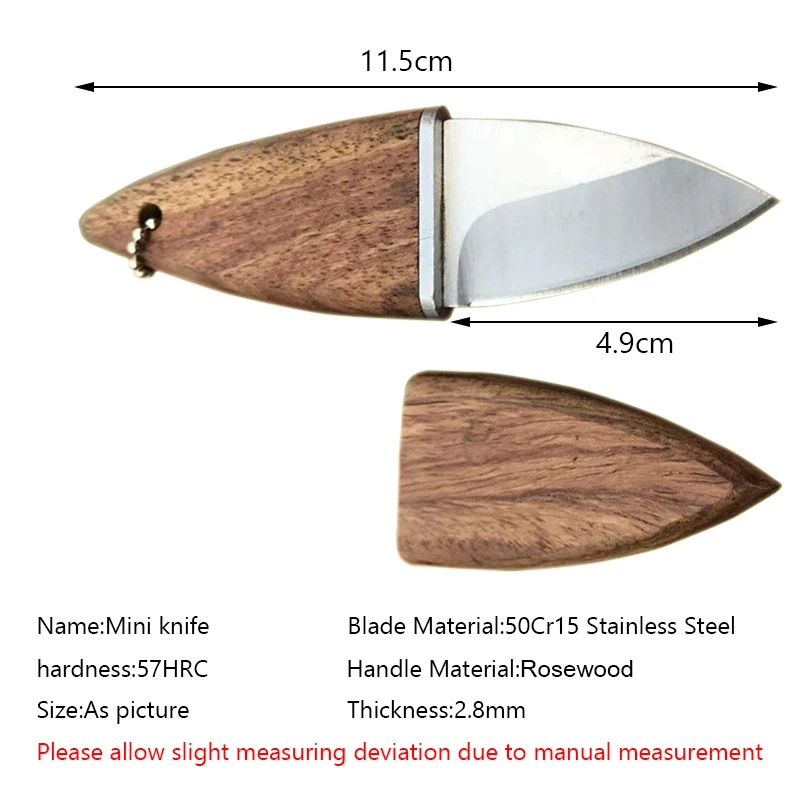 Кухонный карманный нож миниатюрный для чистки овощей рукоятка из розового