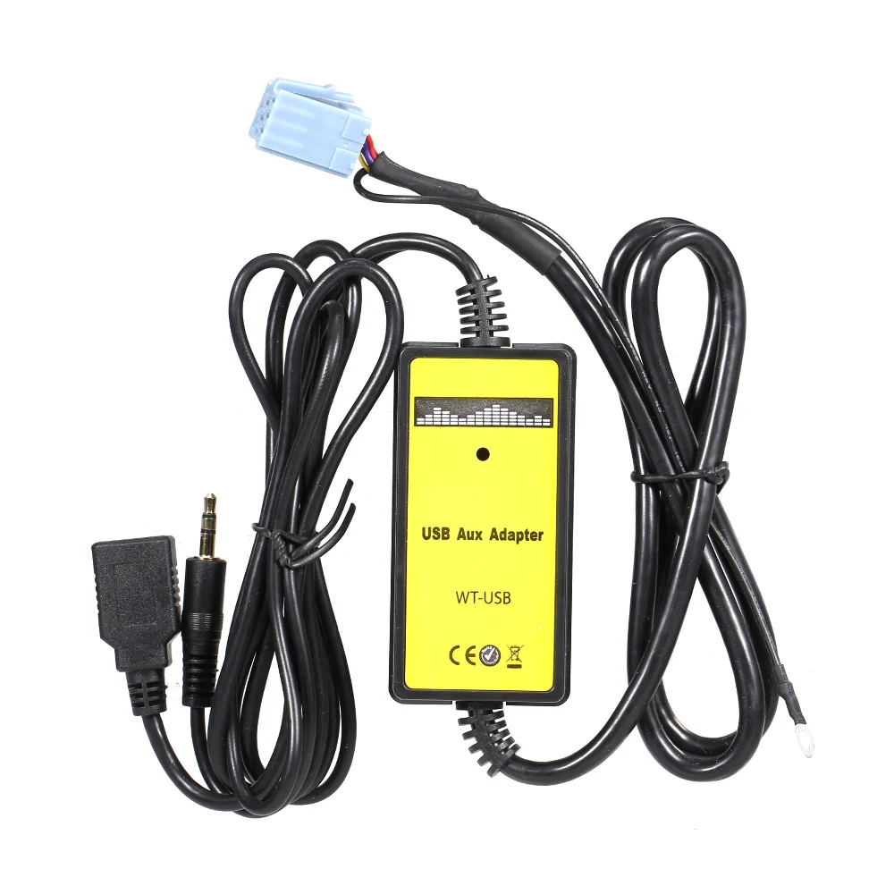 Автомобильный адаптер CD аудио интерфейс MP3 AUX USB SD мини преобразователь замена для