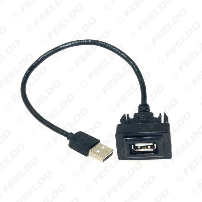 Автомобильный USB-адаптер FEELDO для приборной панели Toyota с утопленным креплением