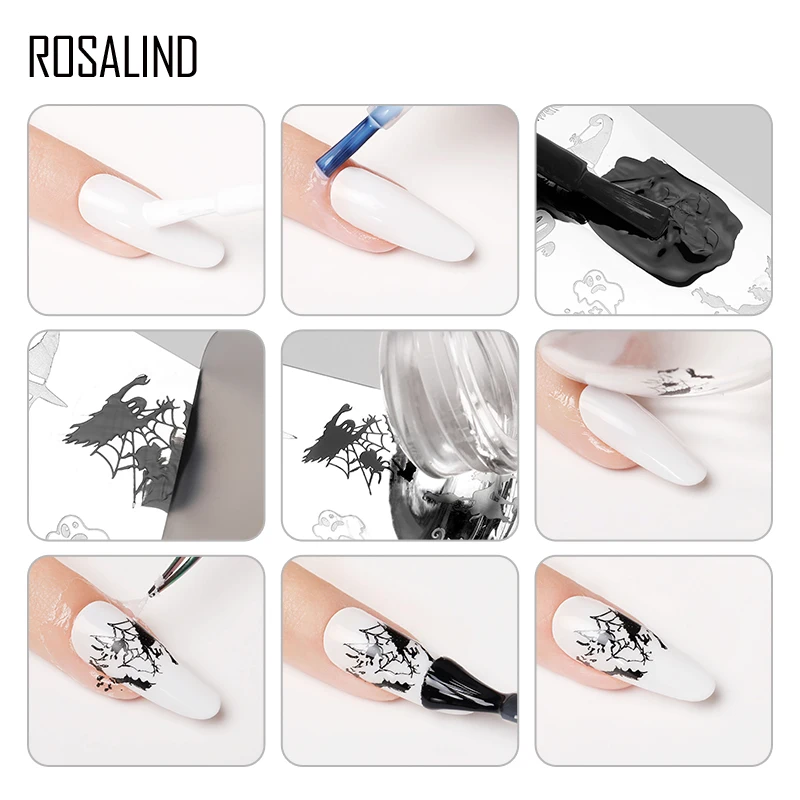 ROSALIND Chrome Pigment Nail Art Glitter Magic Mirror Effect Powder Base Color Needed Decoration Sequins Aluminum Flakes | Красота и