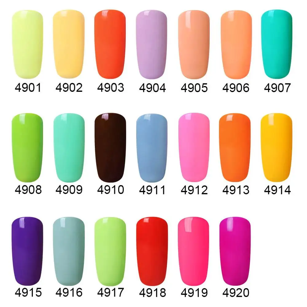 

Elite99 10ml Macaron Color UV Gel Varnish Nail Polish For Manicure Gellak Semi Permanent Hybrid Nails Art Off Gel Nail Polish