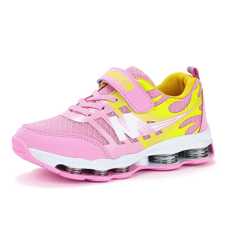 

2019 autumn new boy shoes in the big kids casual shoes spring bottom thick mesh girls sports shoes kids shoes for girl