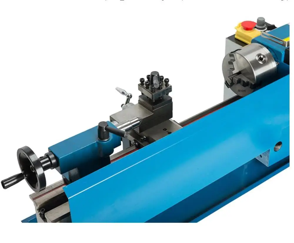 0618 миниатюрный токарный станок для металла 550 Вт инструмент высокоточный DIY Shop