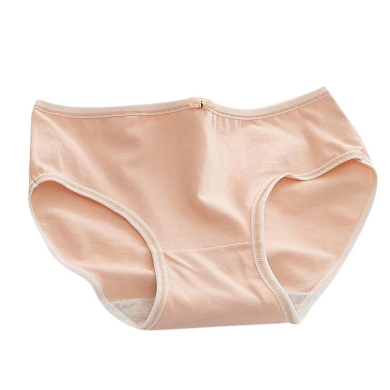 

2021 new Women's Cotton Panties Soft Striped Women Underpants Solid Girls Briefs Sexy Female Lingerie M-XL Comfort Underwear
