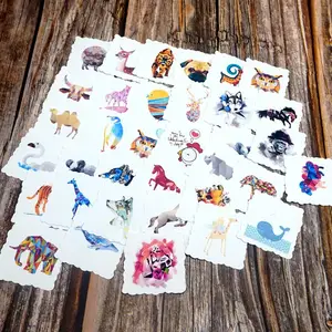 Водонепроницаемые Стикеры с животными, 35 шт., смешные наклейки для багажа, автомобиля, гитары, скейтборда, телефона, ноутбука, велосипеда, забавный подарок, игрушка