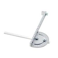 mini table saw circular router t slot miter gauge diy woodworking angle ruler with 220mm extension bracket