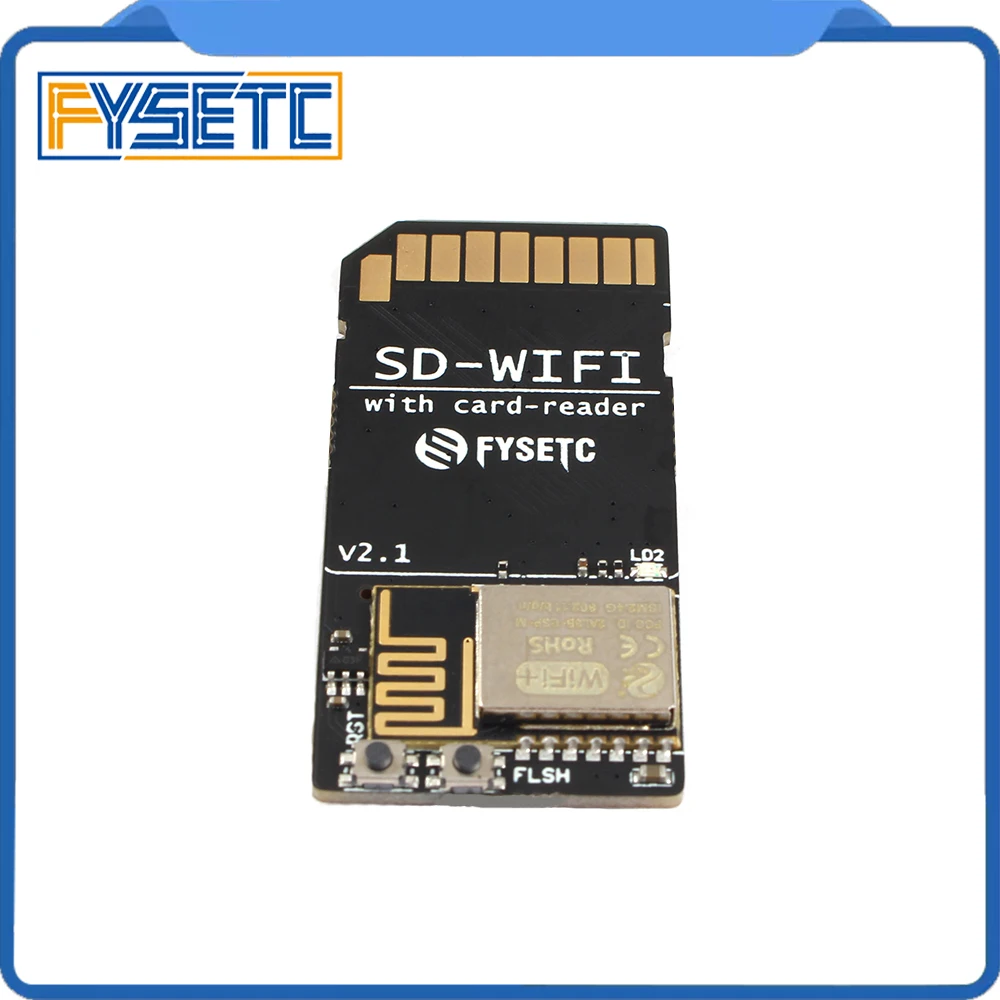 SD-WIFI FYSETC с модулем считывания карт Запуск ESPwebDev на борту USB для последовательного