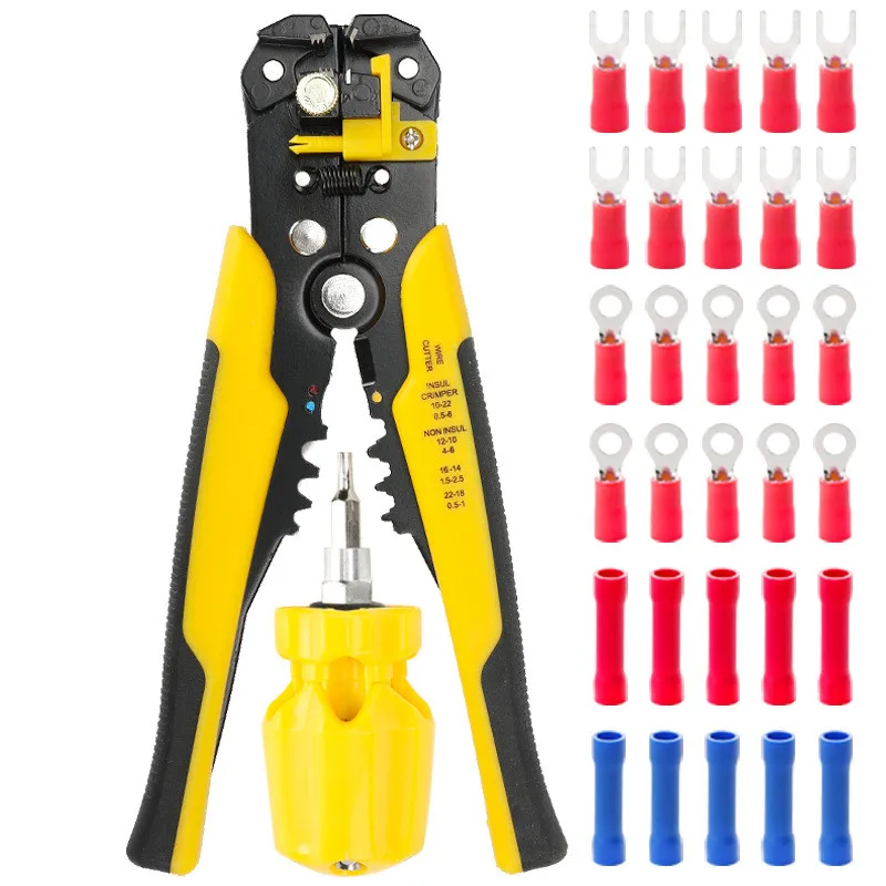 8 дюймовый автоматический инструмент для зачистки проводов многофункциональный