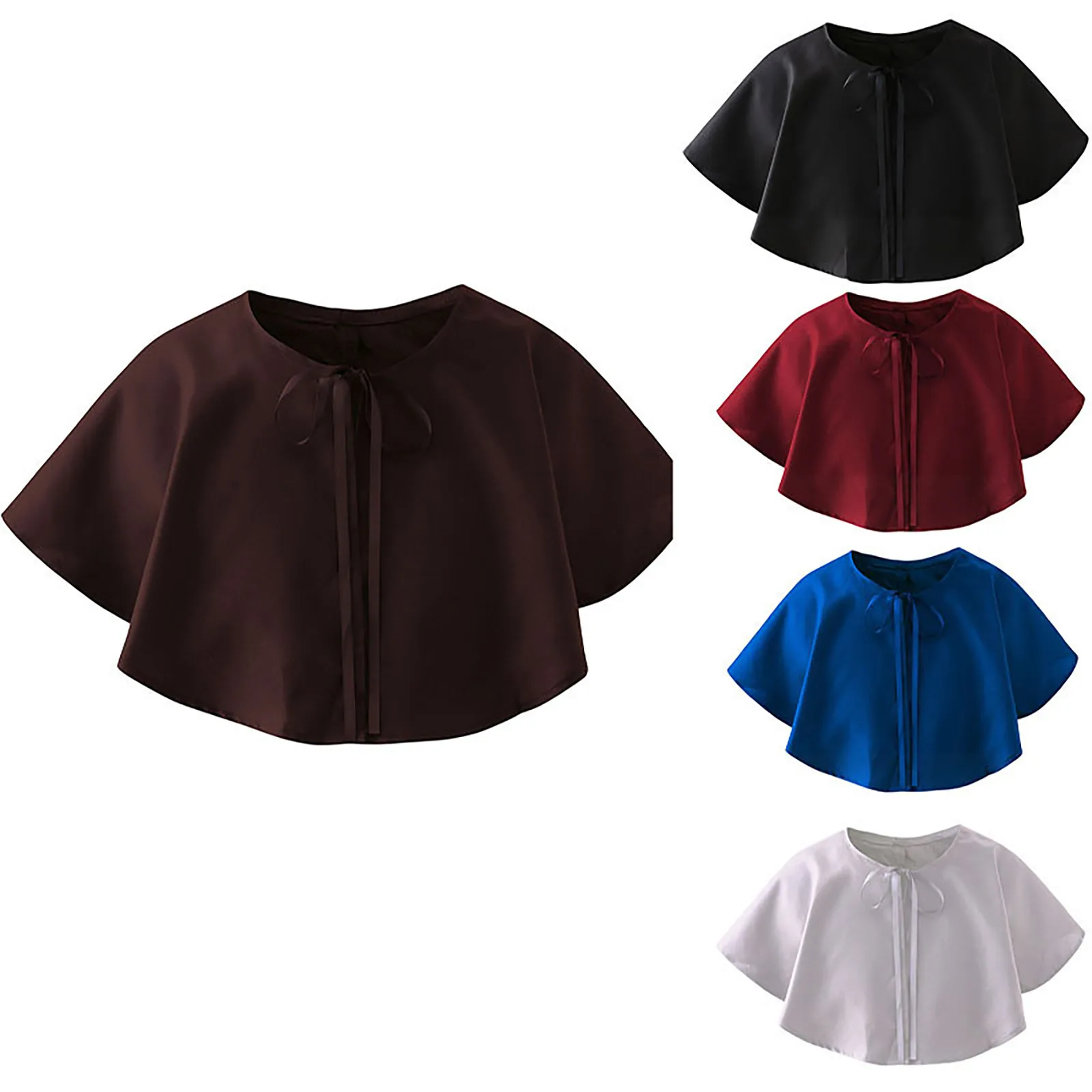 

Cosplay costume 2021 Fashion Men's And Women's shawl Halloween Costumes Grim Cloak Shorts Shawl Lace-up Cloak Elf Witch