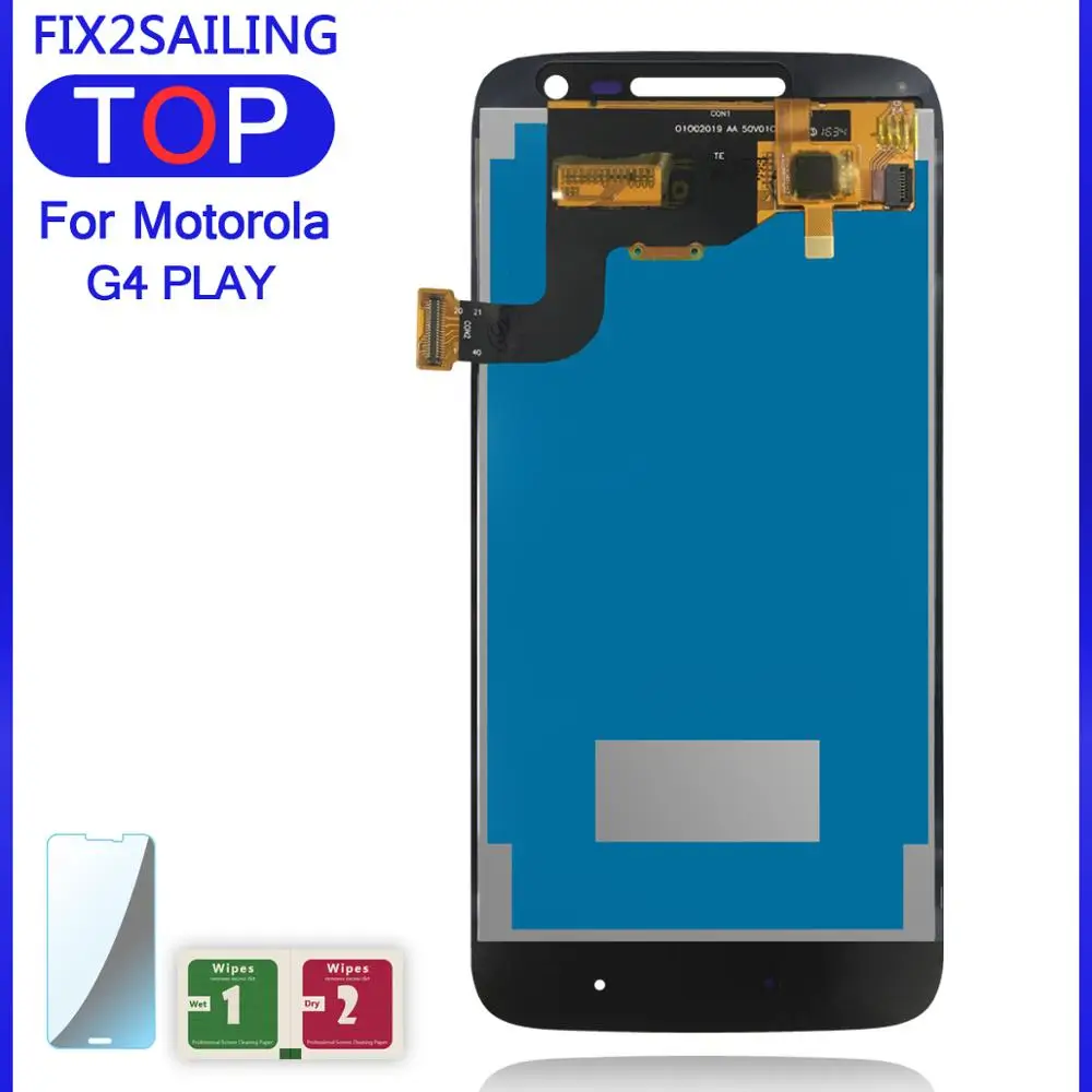 Для Motorola Moto G4 Play XT1603 XT1601 XT1604 XT1602 100% рабочий ЖК дисплей кодирующий преобразователь