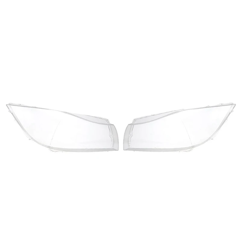 2Pcs Headlight Lens Plastic Cover For Bmw 3 E90 Sedan/E91 2005-2012 Touring Only Xenon Clear head light lamp | Автомобили и