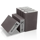 Шлифовальный брусок грубая губка Средний со словами тонкая абразивная поверхность абразивный материал для сухой полировки гипсокартона ремесло для кухни 120-1000 грит