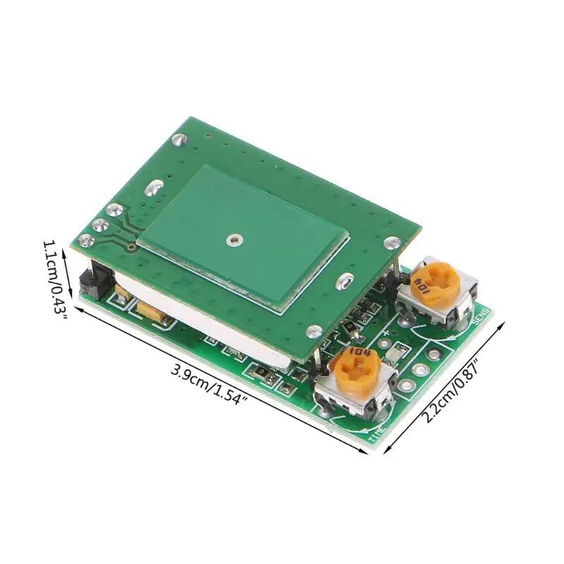 DC 5V 5 8G 8 GHz микроволновый радар сенсор переключатель модуль ISM Waveband 12m HFS