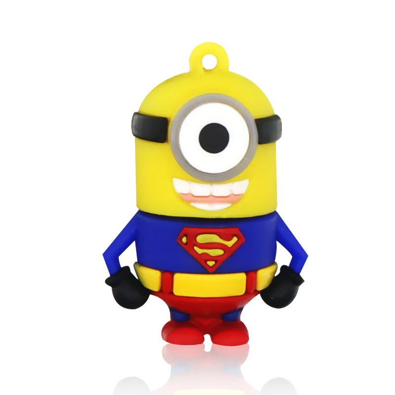 Мультяшный флеш-накопитель super MInions Styles 8 ГБ 16 ГБ 32 ГБ 64 Гб USB флеш-накопитель флешки U диск