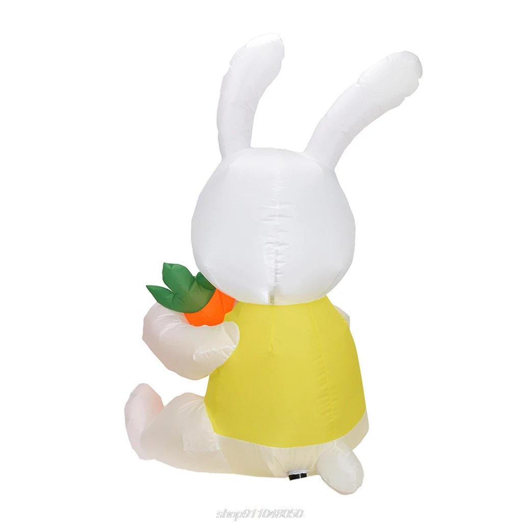 

1.6m Inflatable Easter Bunny Doll LED Night Light Figure Yard Outdoor Garden Toys Party Ornament Decorations J21 21 Dropshipping