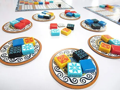 

Board Game Colored Brick Master Cards Game Tile Monogatari Azuling Card Games Azul Board Game