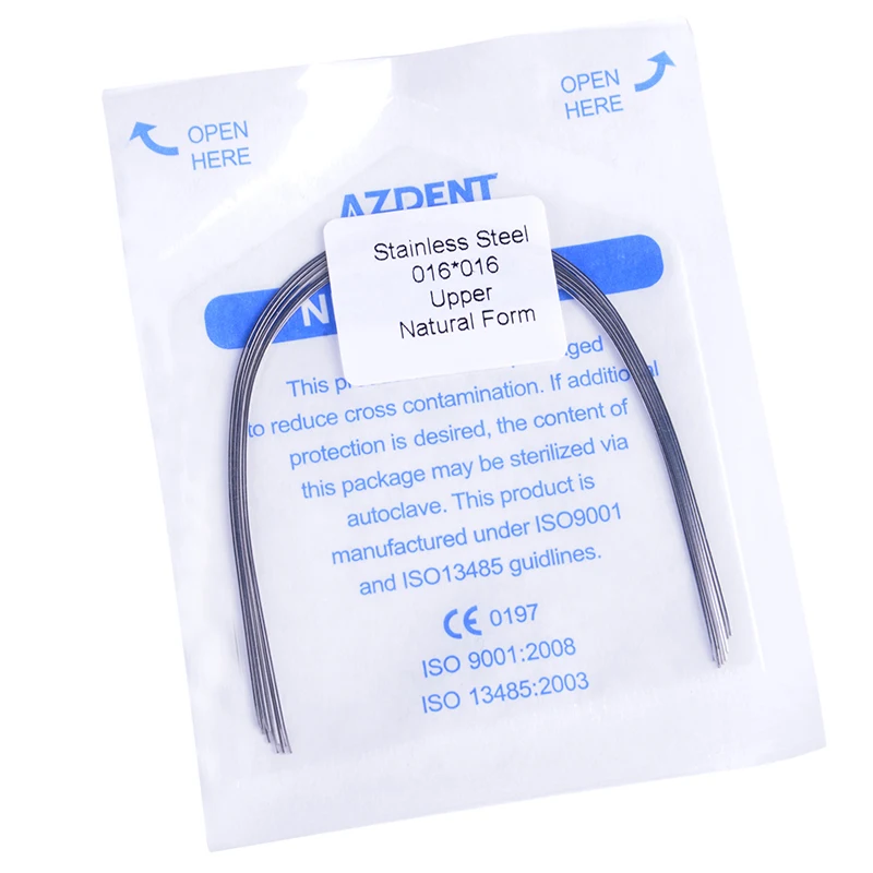 АРКА из нержавеющей стали прямоугольная натуральная форма Стоматологическая