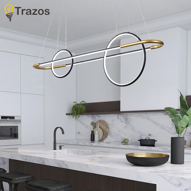 

Nordic LED Chandeliers For Living room Bedroom Hanging Lamp Gold Pendant Chandelier Dining room Light Art deco lustre suspension