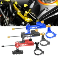 for yamaha yzf r15 v3 2017 2018 2019 2020 damper steering stabilizerlinear reversed safety control motorcycle parts with bracket