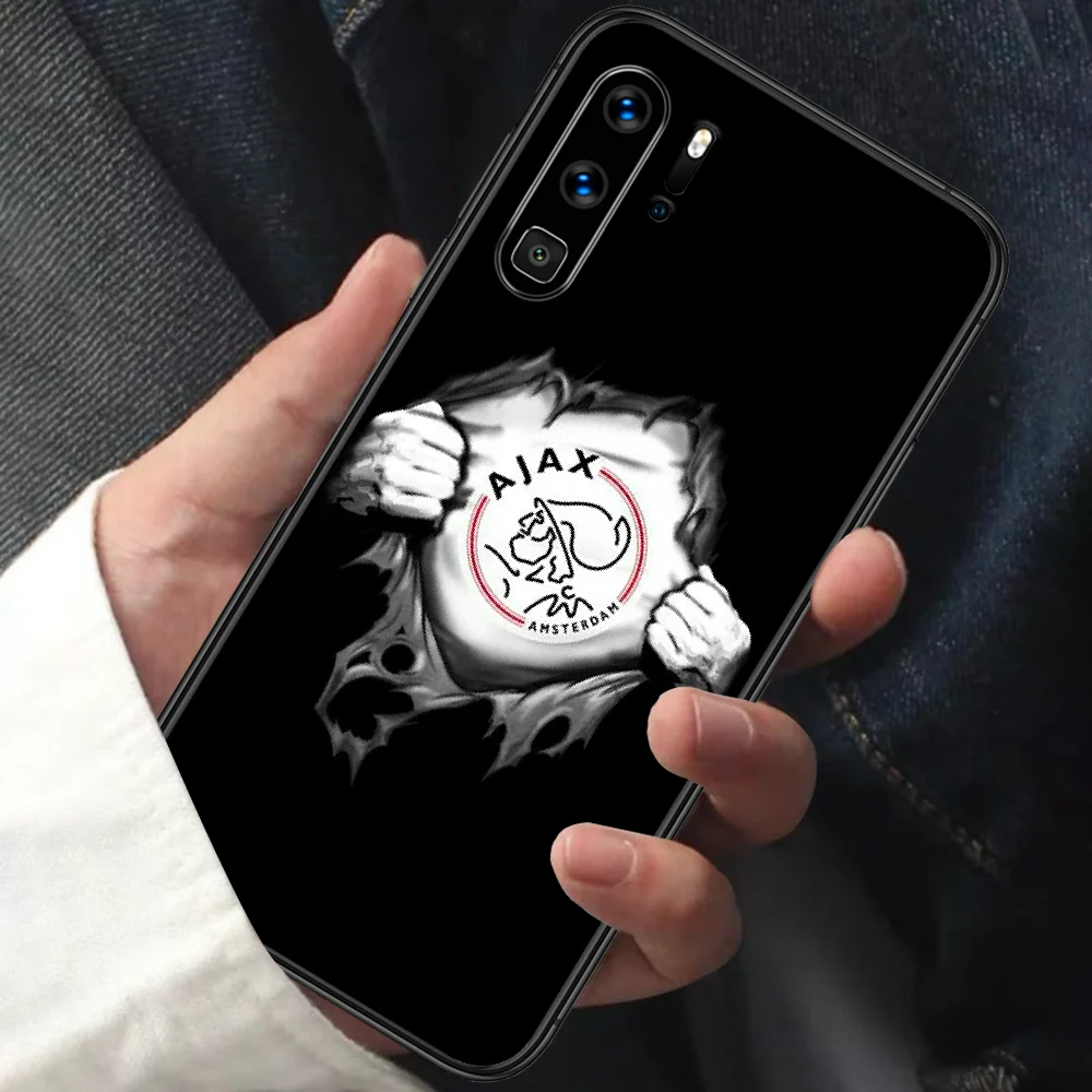 

Ajax Team Hard Phone Case For HUAWEI P 9 10 20 30 40 Lite smart Pro Z 2019 Nova 5T 6 7 i black Bumper Trend Shell Silicone Cover