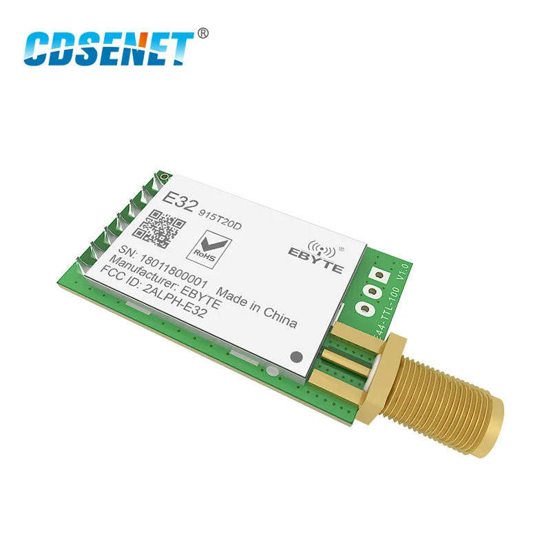 Беспроводной Радиочастотный приемопередатчик LoRa 915 МГц SX1276 дальнего радиуса