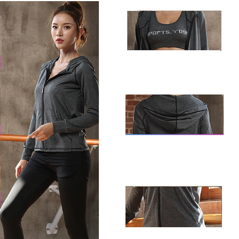 

New 5 piece Workout Seamless Yoga Set Women Yoga clothing Yoga suit female Short Sleeve sportswear casual clothes Gym Shirts