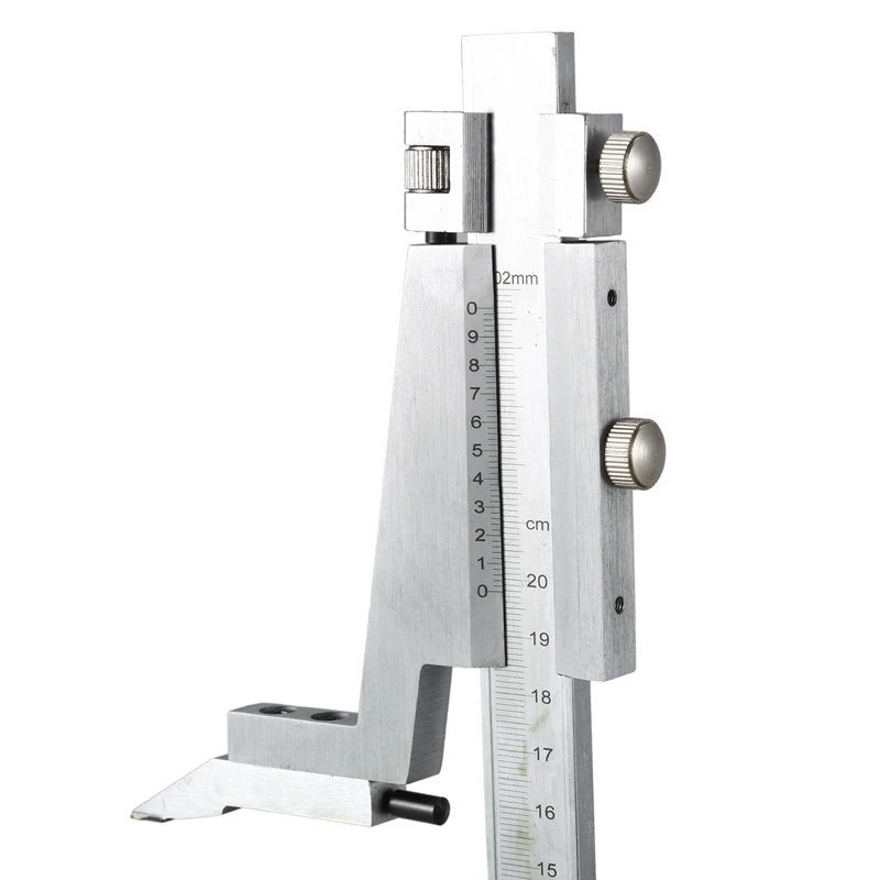 

Height Vernier Caliper Ruler 20cm Steel Vernier Altimeter with Ruler Ruler Tool