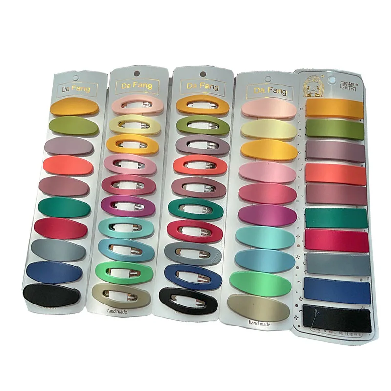

10Pcs/Set Ｇeometry Barrettes Hairpins BB Headbands Ｈair Ｃlips Ｆor Ｇirls Womens Hairgrips Styling Accessories