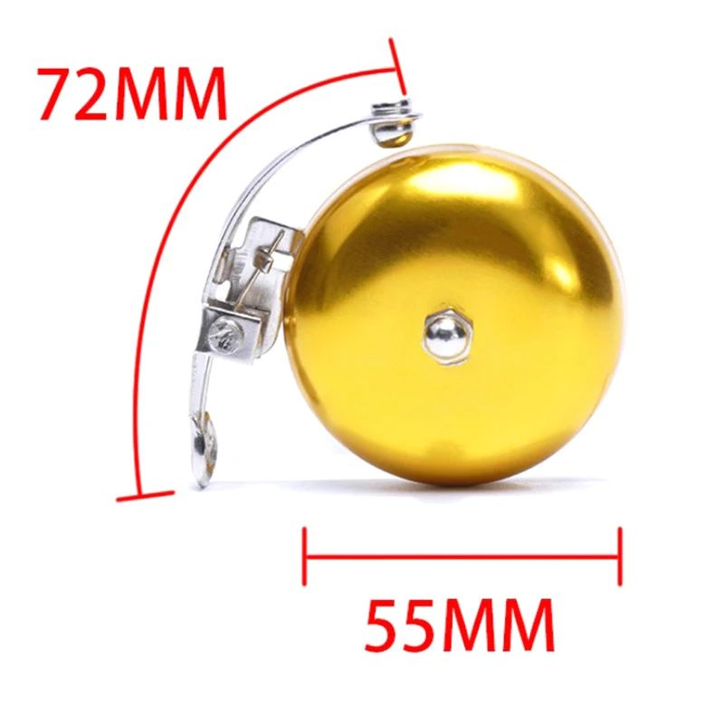 

Metal Bell Ring Loud Sound Classic Handlebar Cycling Bicycle Horn Alarm Accessory Bicycle Bell Retro Cycle Push Bike