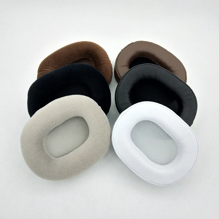 Replacement EarPads Cushions Leather for Audio-Technica ATH-MSR7b SE M50 40 M30 M20X For Sony MDR-7506 MDR-V6Headset Headphones