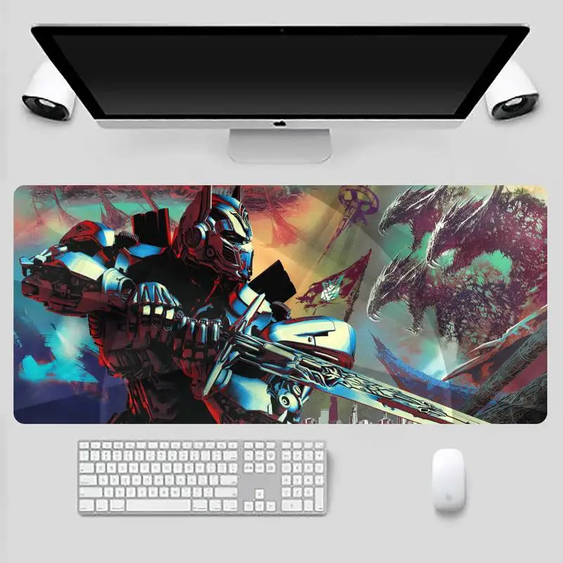

Transformers Cool Unique Desktop Pad Game Mousepad Game Office Work Mouse Mat pad X XL Non-slip Laptop Cushion mouse pad