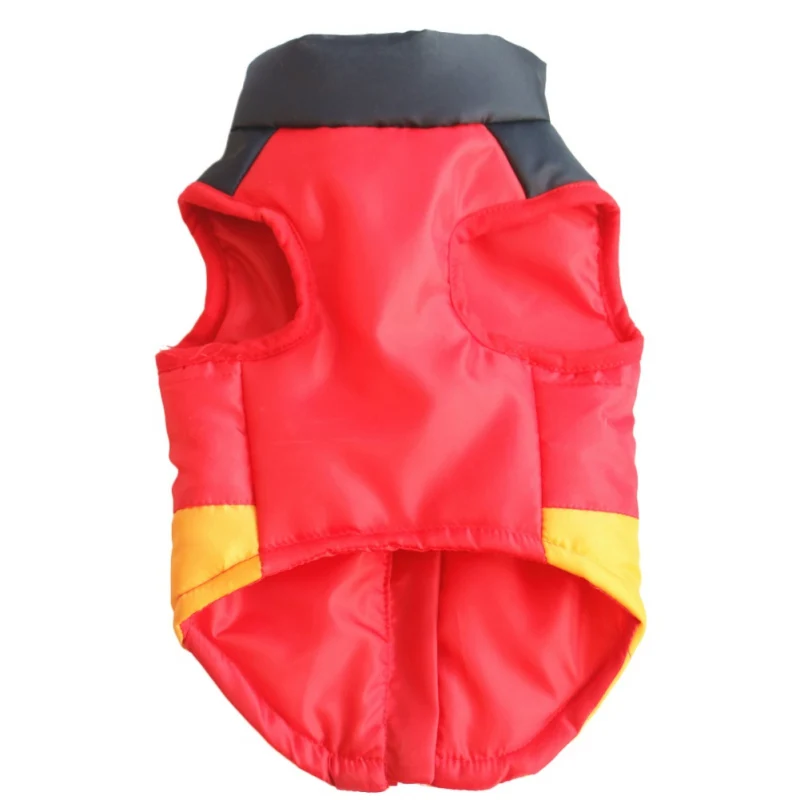 Одежда для собак Зимний мягкий жилет жгут теплая непродуваемая куртка