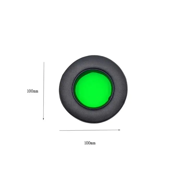 

1 Pair Gaming Earphone Cushion Round foam Shape For Razer Kraken 7.1 Pro V2 qyh